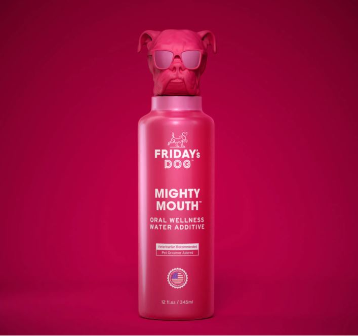 Aditivo para Agua Mighty Mouth™ para la Salud Dental de Perros y Gatos