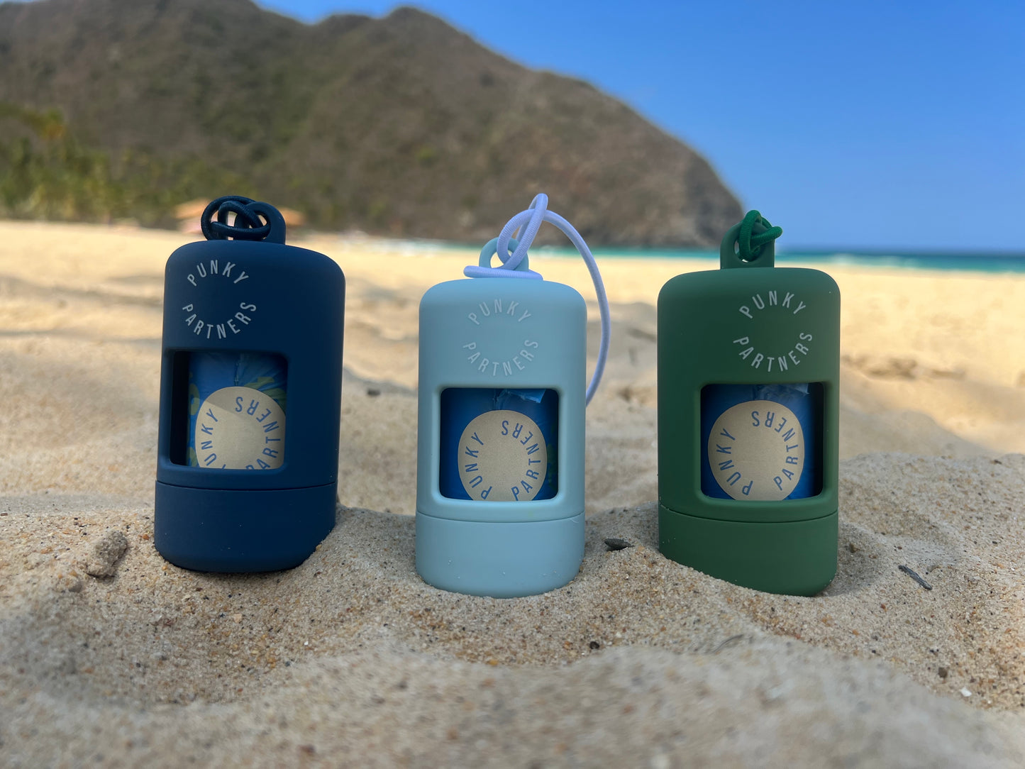Dispensador Punky Partners + 2 Rollos biodegradables