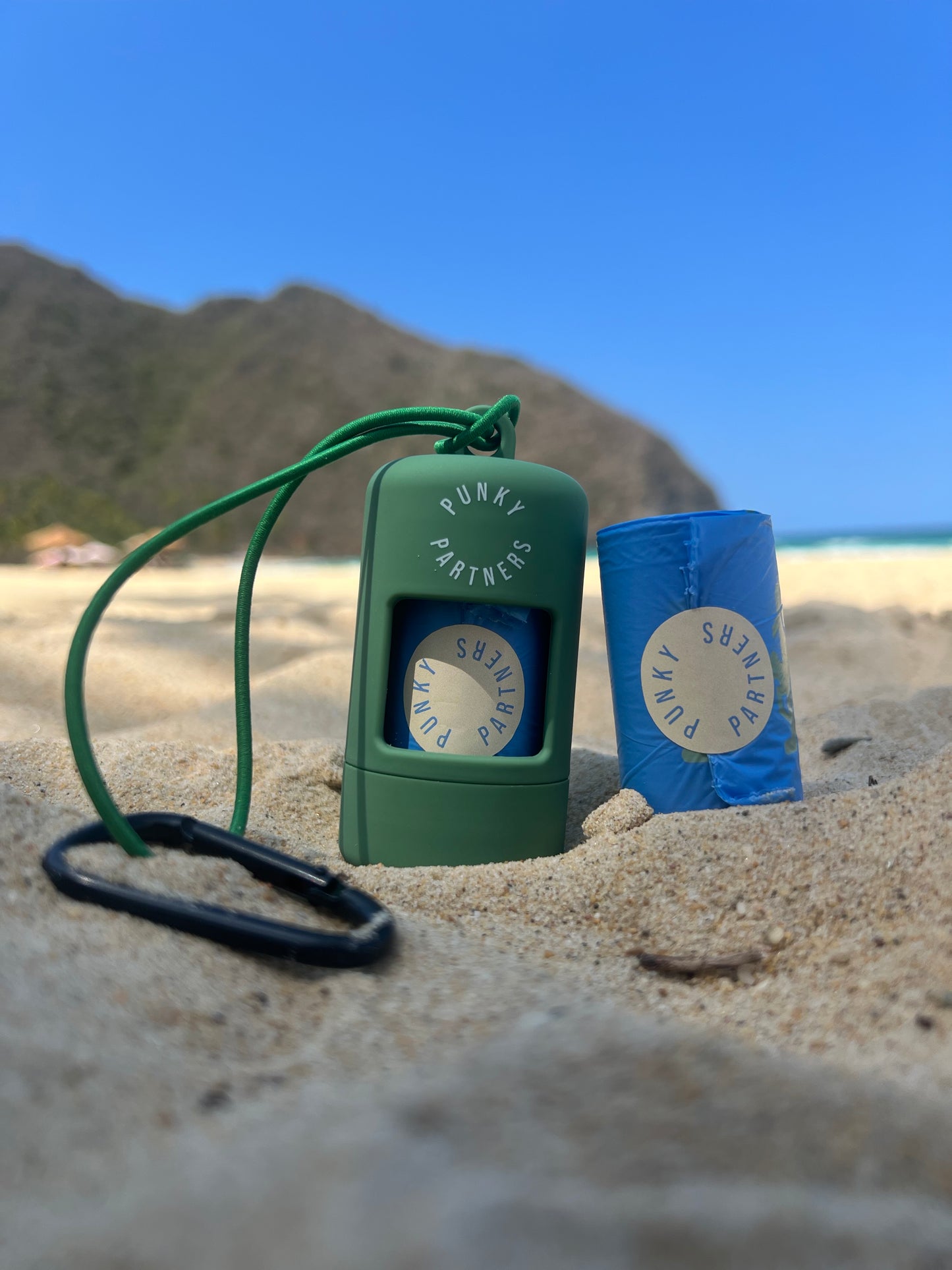 Dispensador Punky Partners + 2 Rollos biodegradables