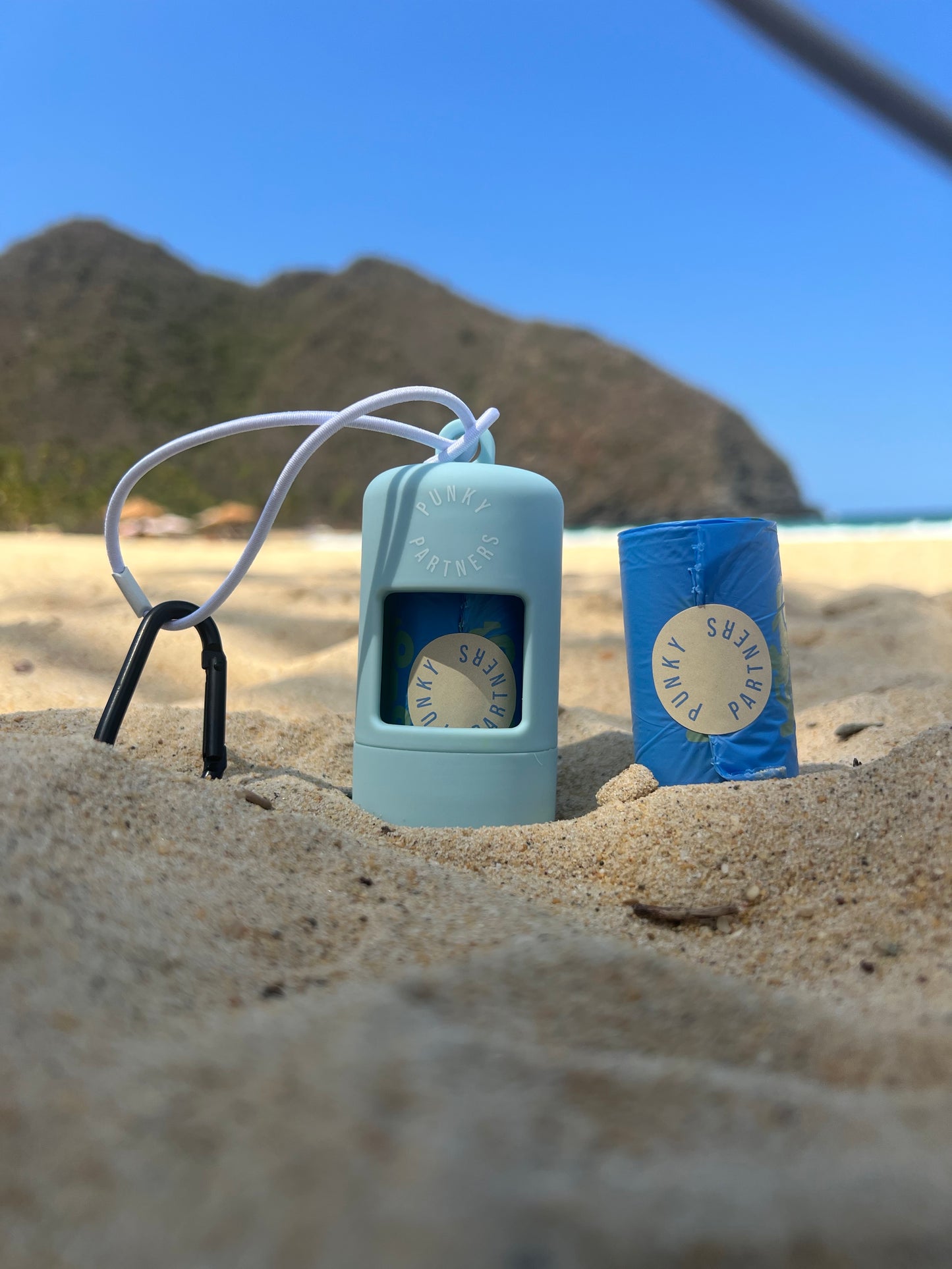 Dispensador Punky Partners + 2 Rollos biodegradables