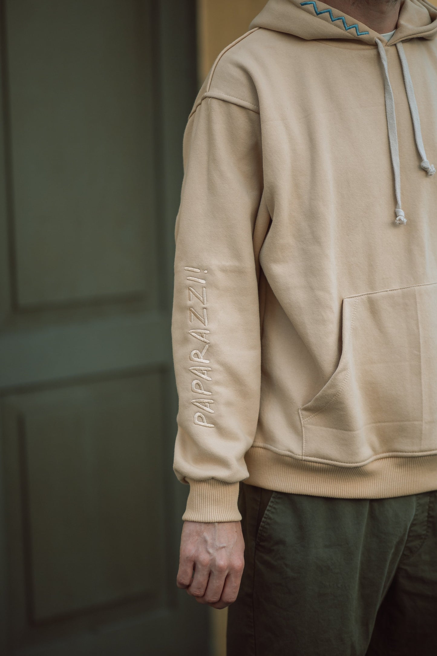 HOODIE BEIGE -  PUNKY PARTNERS