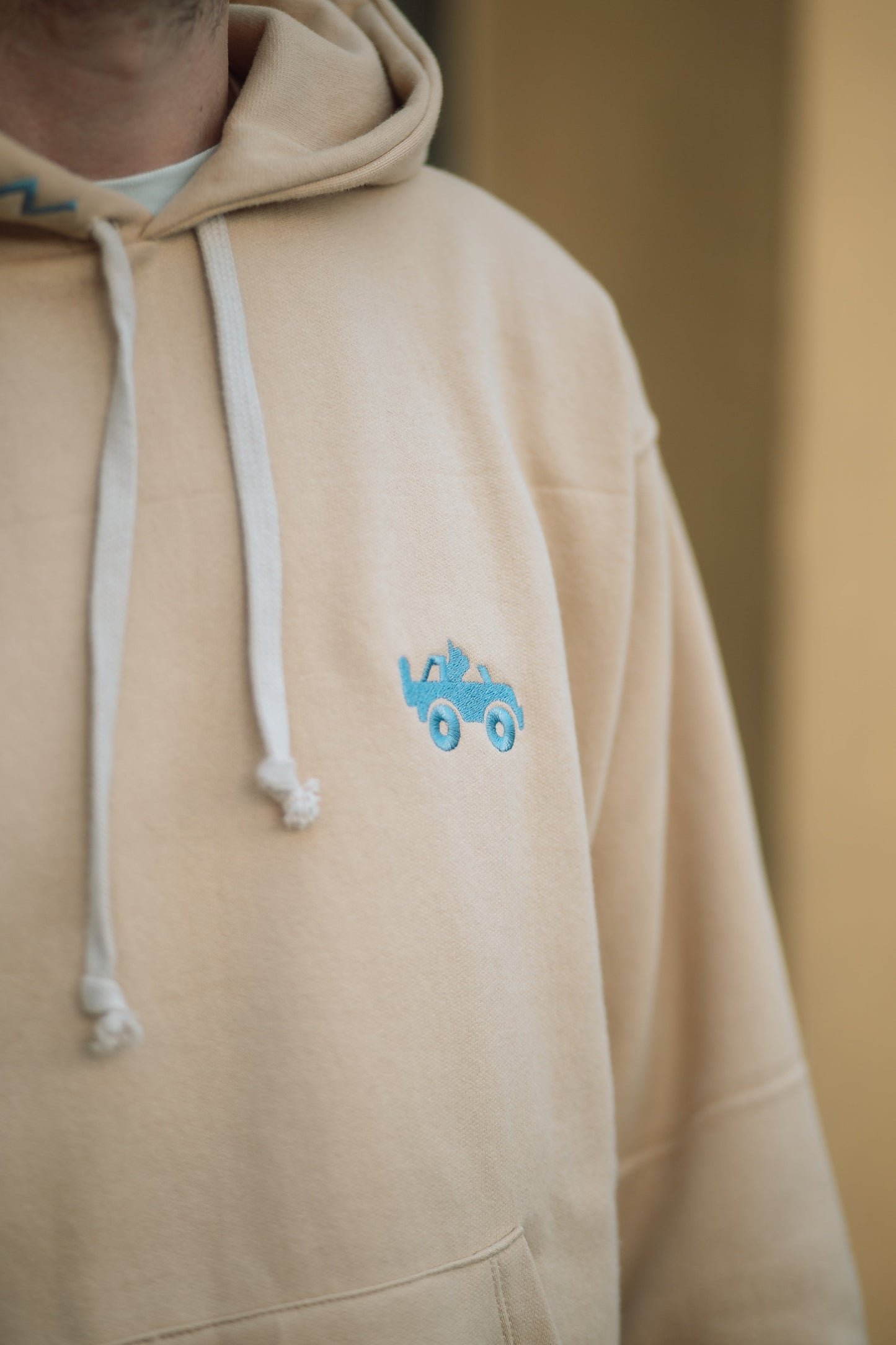 HOODIE BEIGE -  PUNKY PARTNERS